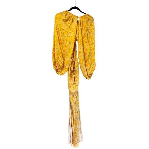 Jen's Pirate Booty Electro Floral Sonora Dress Sunshine Bell Sleeve Size XS - Picture 6 of 13